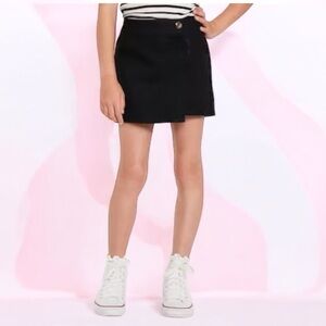 Abercrombie Kids 𝗕𝗹𝗮𝗰𝗸 𝗝𝗲𝗮𝗻 Skirt